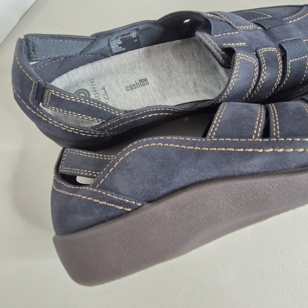 Clarks Cloudsteppers Sillian Stork Slip-on Shoes - Size 7.5 - Picture 9 of 12